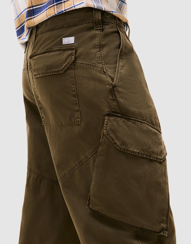 Tommy Hilfiger - Straight Twill Cargo Trousers