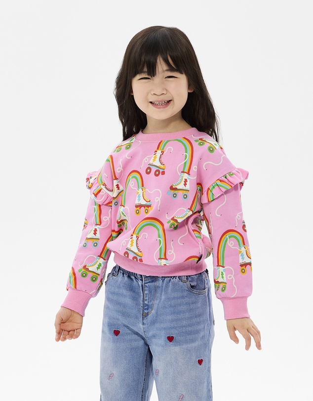 Rock Your Kid - Let The Good Times Roll Jessica Frill Sweatshirt