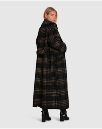 Belle & Bloom - Heart To Heart Large Collar Maxi Coat