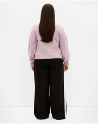 City Chic - Soho Crew Knit Jumper