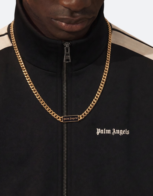 Palm Angels - Martino GP Plaque Chain Necklace