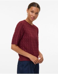 Vero Moda - Lorella Collared Knit