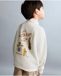 M.N.G - Pasta Sweatshirt - Babies-Kids