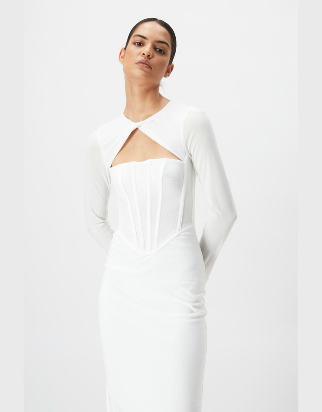 Bardot - Ramona Corset Mesh Dress