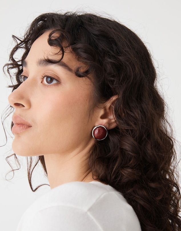 Forcast - Halo Oval Studs