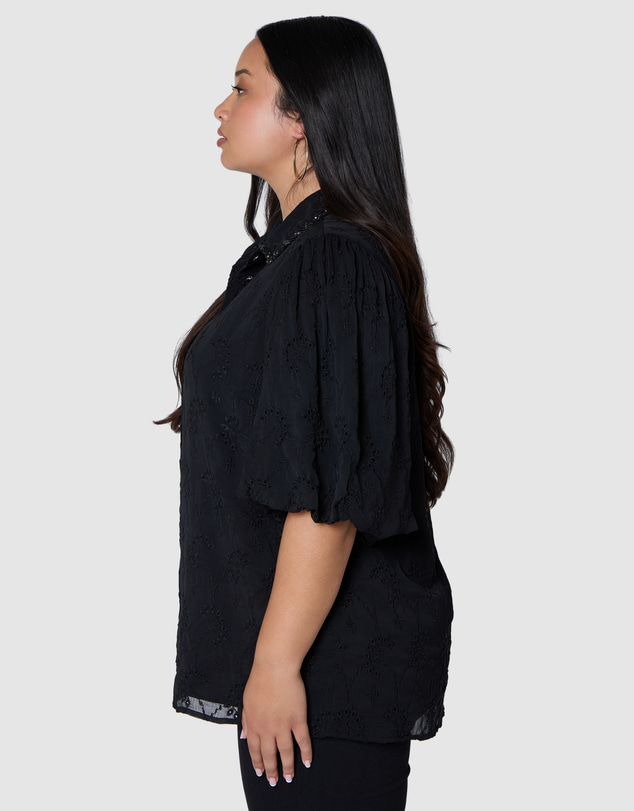 Sunday In The City - Zia Broderie Shirt