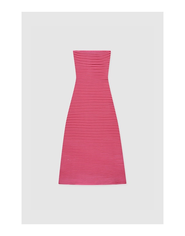 The Wolf Gang - Sunmor Knit Maxi Dress - Candy