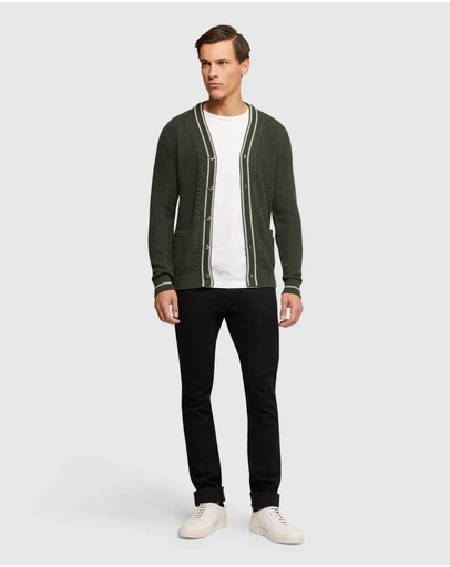 Oxford - Cavill Cable Cardigan
