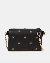 Karl Lagerfeld - K/Autograph Pins Small Crossbody Bag