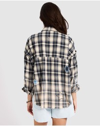 ONE TEASPOON - Flannel Star Studded Shirt