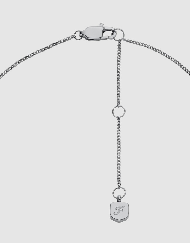 Fossil - Sadie Silver tone Necklace
