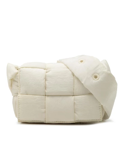 Pre-Loved by Azura Reborn - Pre-Loved Candy Nylon Intrecciato Padded Tech Cassette Crossbody