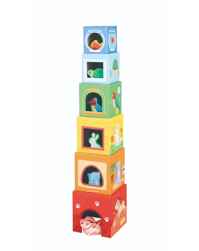 Bello - Stacking Cubes With Pets
