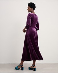 Seasalt - Seasalt Cornwall Purple Oak Cottage Dress