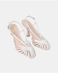 Loeffler Randall - Alexandra Lattice Slingback Sandals