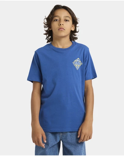 Quiksilver - Boys 8 to 16 Heritage Damond T-Shirt