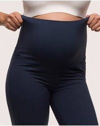 Soon Maternity - Straight Flare Overbelly Leggings