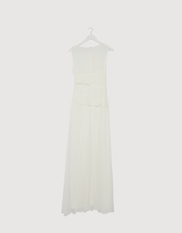 Revibe - Repaired Shona Joy Claude Side Split Maxi Dress - AU 8