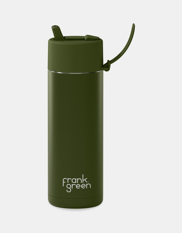 Frank Green - 20oz Reusable Bottle with Flip Straw Lid