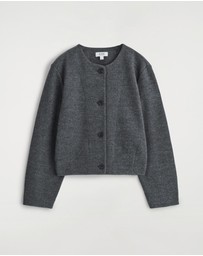 COS - Boiled Merino Wool Cardigan