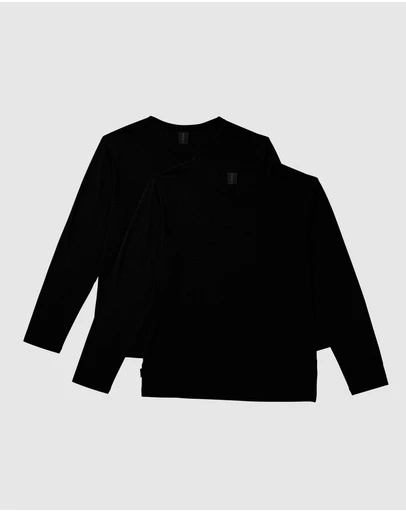Boody - 2-Pack  Long Sleeve Crew Neck T-Shirt