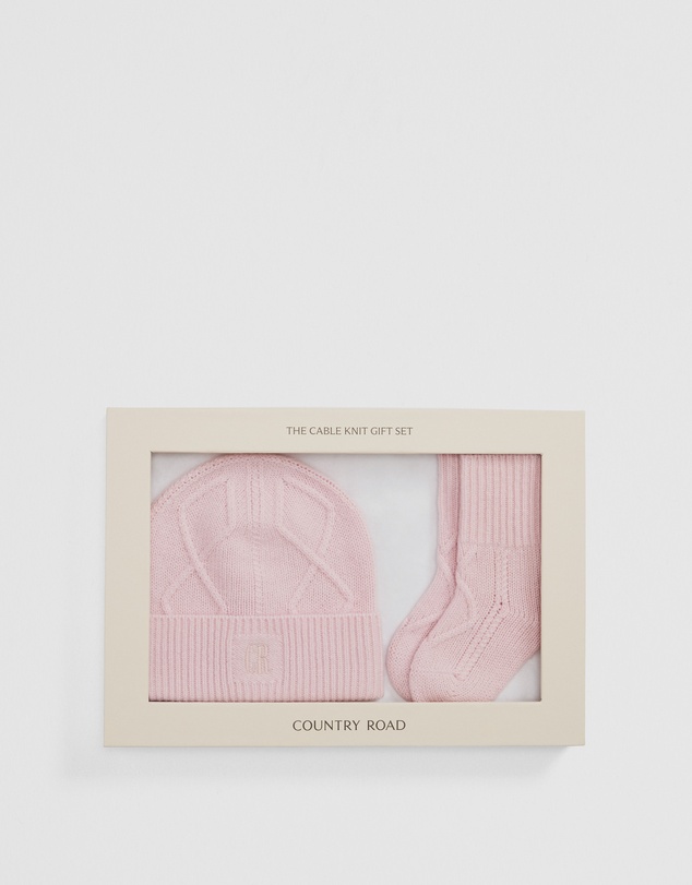 Country Road - Cable Knit Gift Set