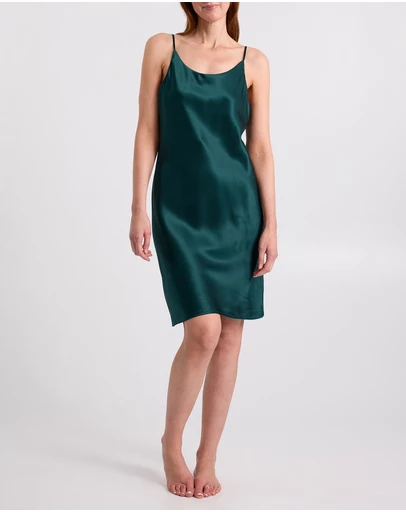 David Lawrence - Cannes Short Silk Sleep Dress