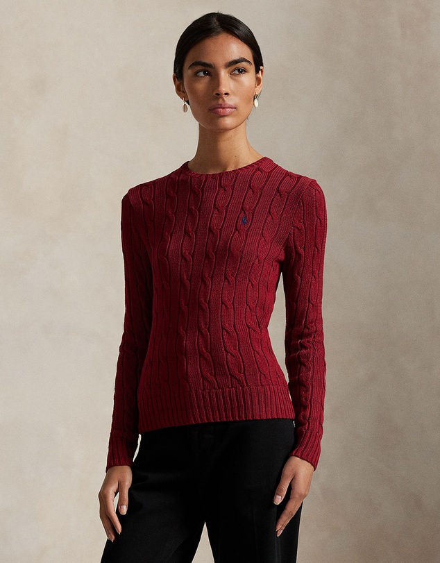 Polo Ralph Lauren - Cable-Knit Cotton Crewneck Sweater
