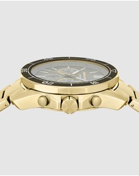 Armani Exchange - Gold Chronograph Watch