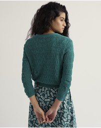 Seasalt - Seasalt Cornwall Blue Sweet Day Cotton Cardigan