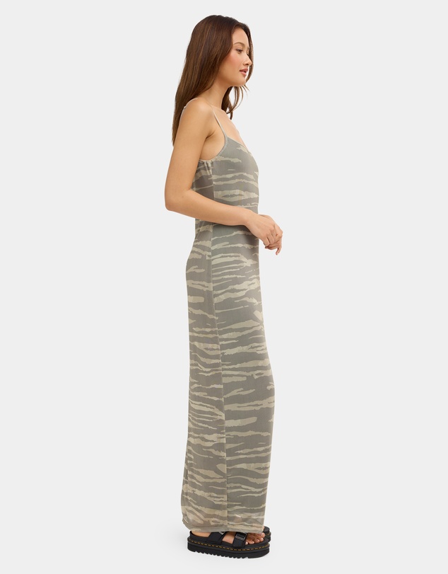 Volcom - Womens Wicked Lightning Maxi Slip Dress