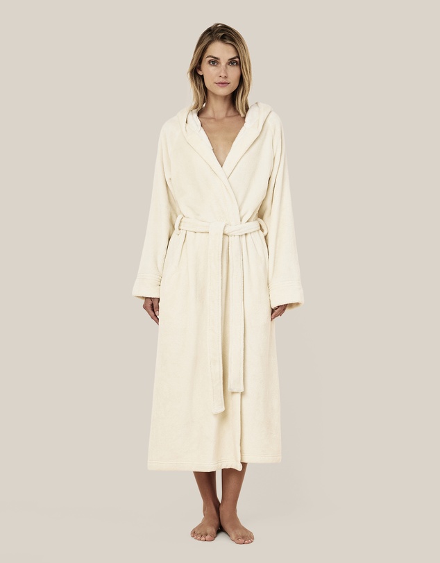 Papinelle - Long Plush Hooded Robe
