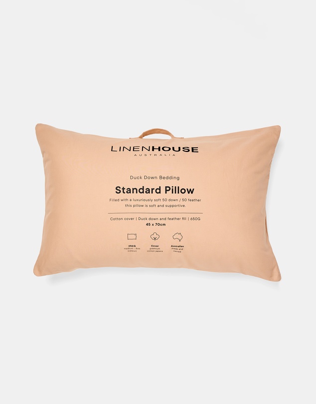 Linen House - Duck Down Pillow