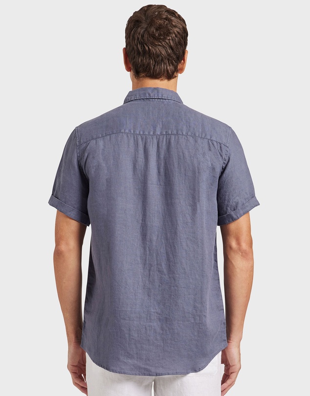 Academy Brand - Hampton Linen Short Sleeve Shirt