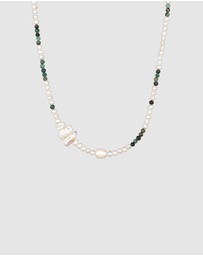 Haze & Glory - ICONIC EXCLUSIVE - Necklace Men Crazy Pearl 925 Sterling Silver