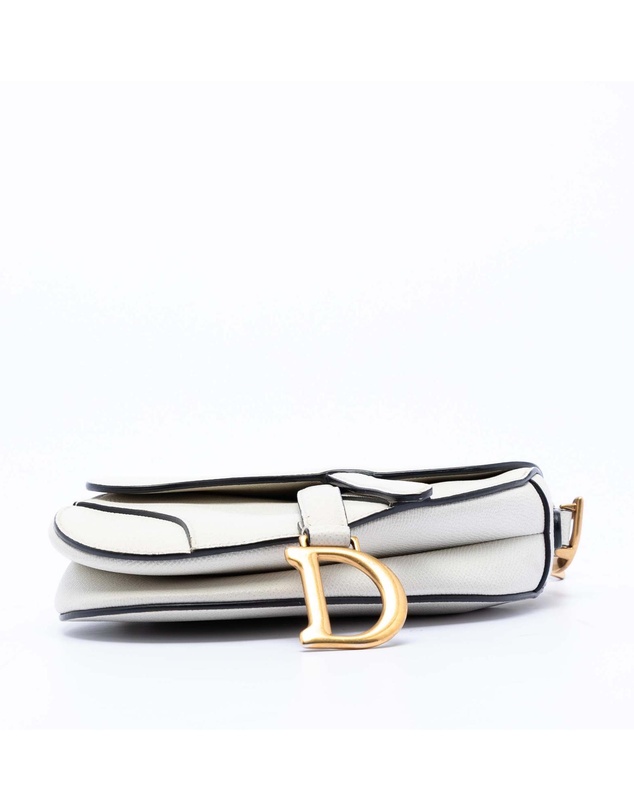 Pre-Loved by Azura Reborn - Pre-Loved Mini Grained Calfskin Saddle Bag