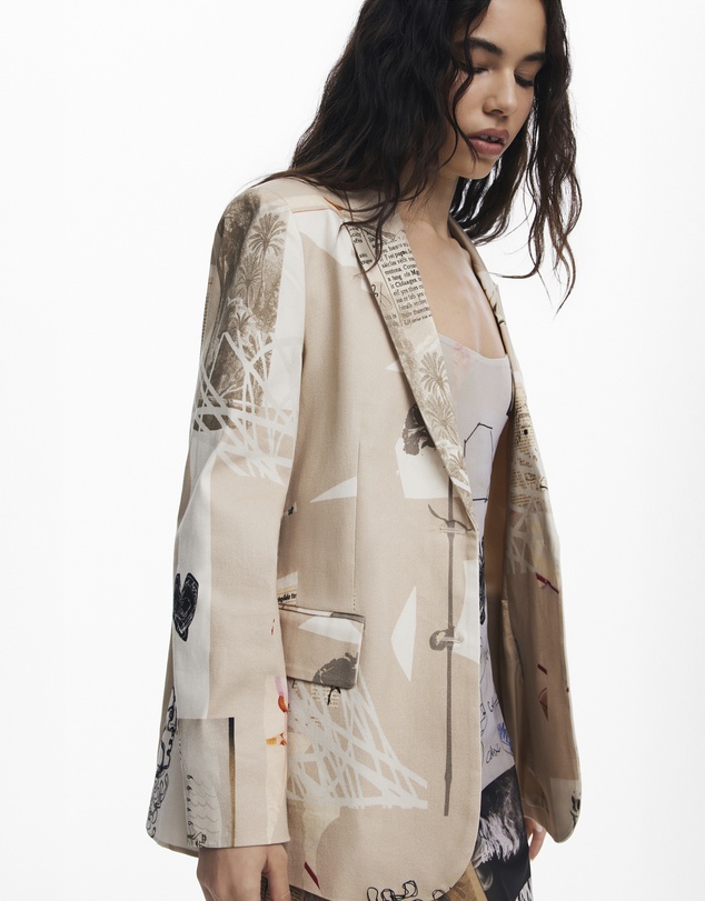 Desigual - Collage Blazer M. Christian Lacroix