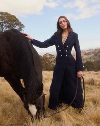Aqua Blu Australia - Aegaeon Cosette Trench Coat