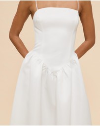 CHANCERY - Kayla Classic Square Neckline Gown