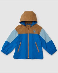 Crywolf - PACKABLE JACKET Ocean Colourblock
