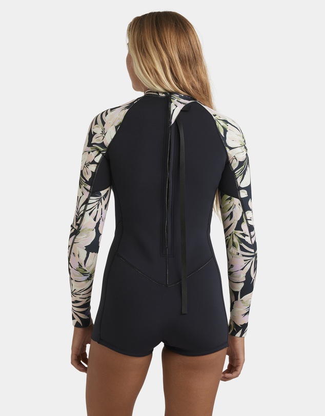 Billabong - Womens 2/2mm Spring Fever Natural Long Sleeve Springsuit