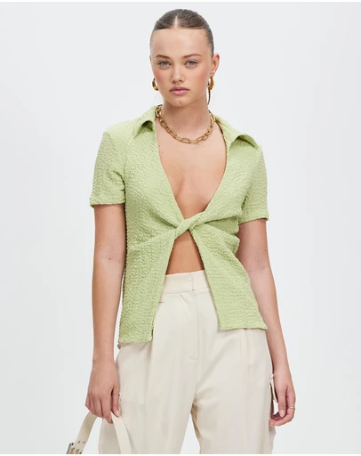 Third Form - Waffle Twist Shirt