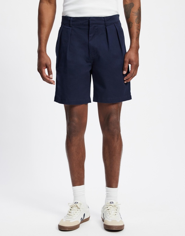 Staple Superior - Pleated Chino Shorts
