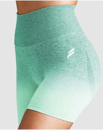 Doyoueven - Ombre Scrunch Seamless Shorts