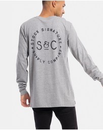 Stock & Co. - Stamped Signet Long Sleeve Tee