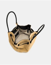 JW PEI - Hana Medium Faux Straw Tote Bag
