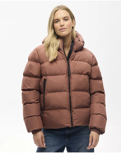 Superdry - Hooded Sports Puffer Jacket