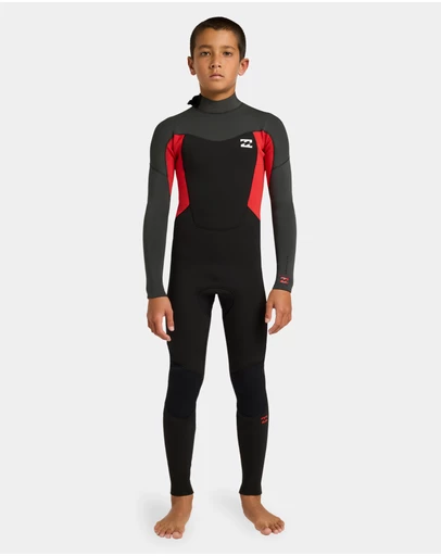 Billabong - Boys 6 to 16 3/2mm Absolute Core Back Zip Wetsuit