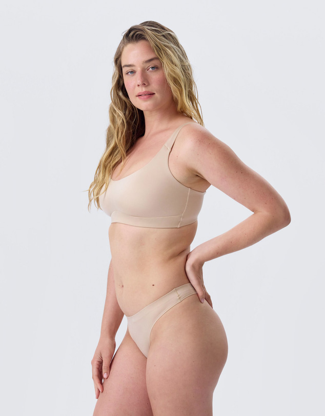 Bras N Things - Body Bliss 3.0 Full Cup Wirefree Crop Bra - Nude 2