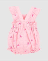 Fox & Finch - Summer Vacay Embroidered Overall - Babies-Kids